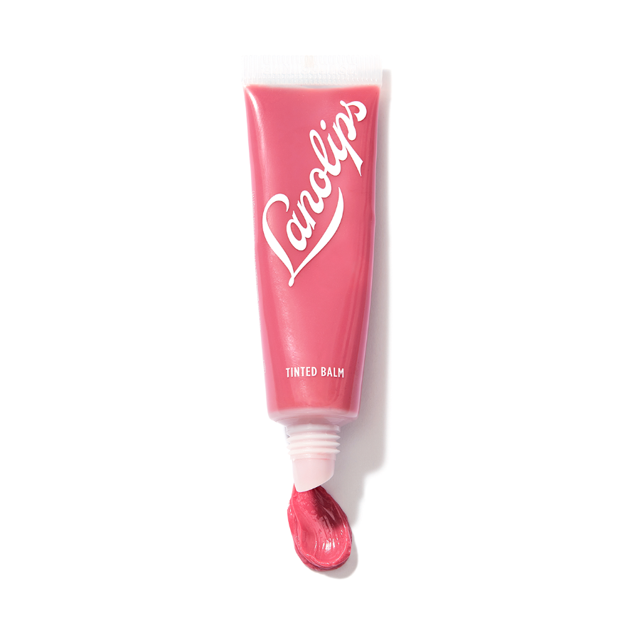 Tinted Lanolin Lip Balm Rhubarb