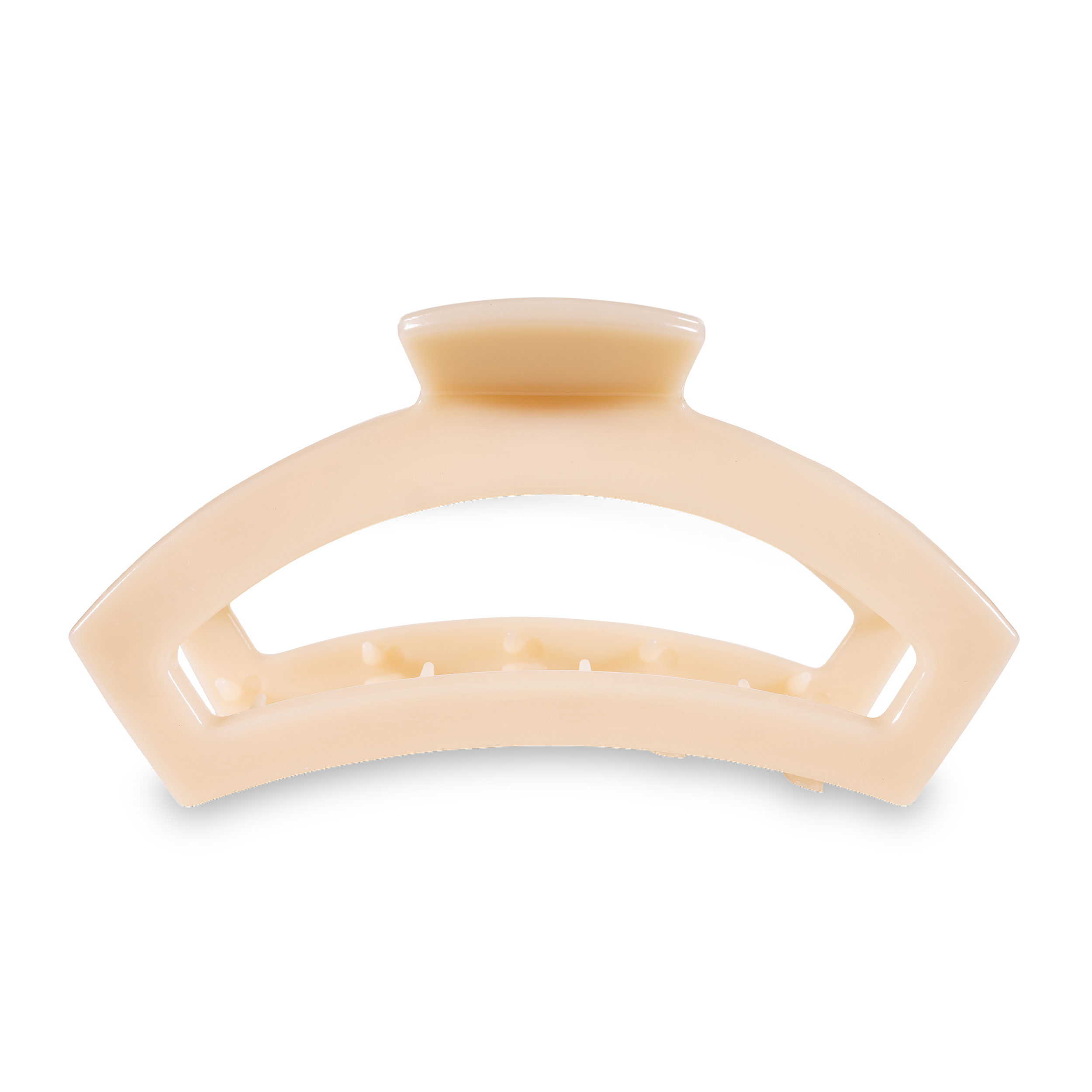 Open Hair Clip | Large | Almond Beige