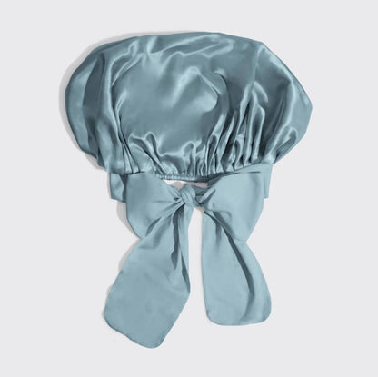Adjustable Oversized Satin Bonnet - Aura
