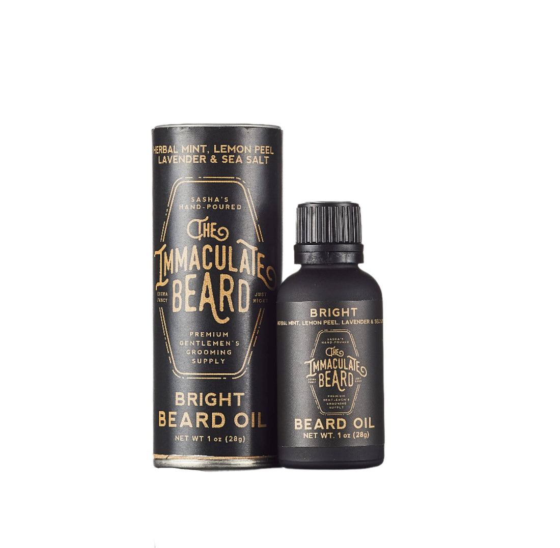 Beard Oil Midnight Bourbon Peppercorn Clove