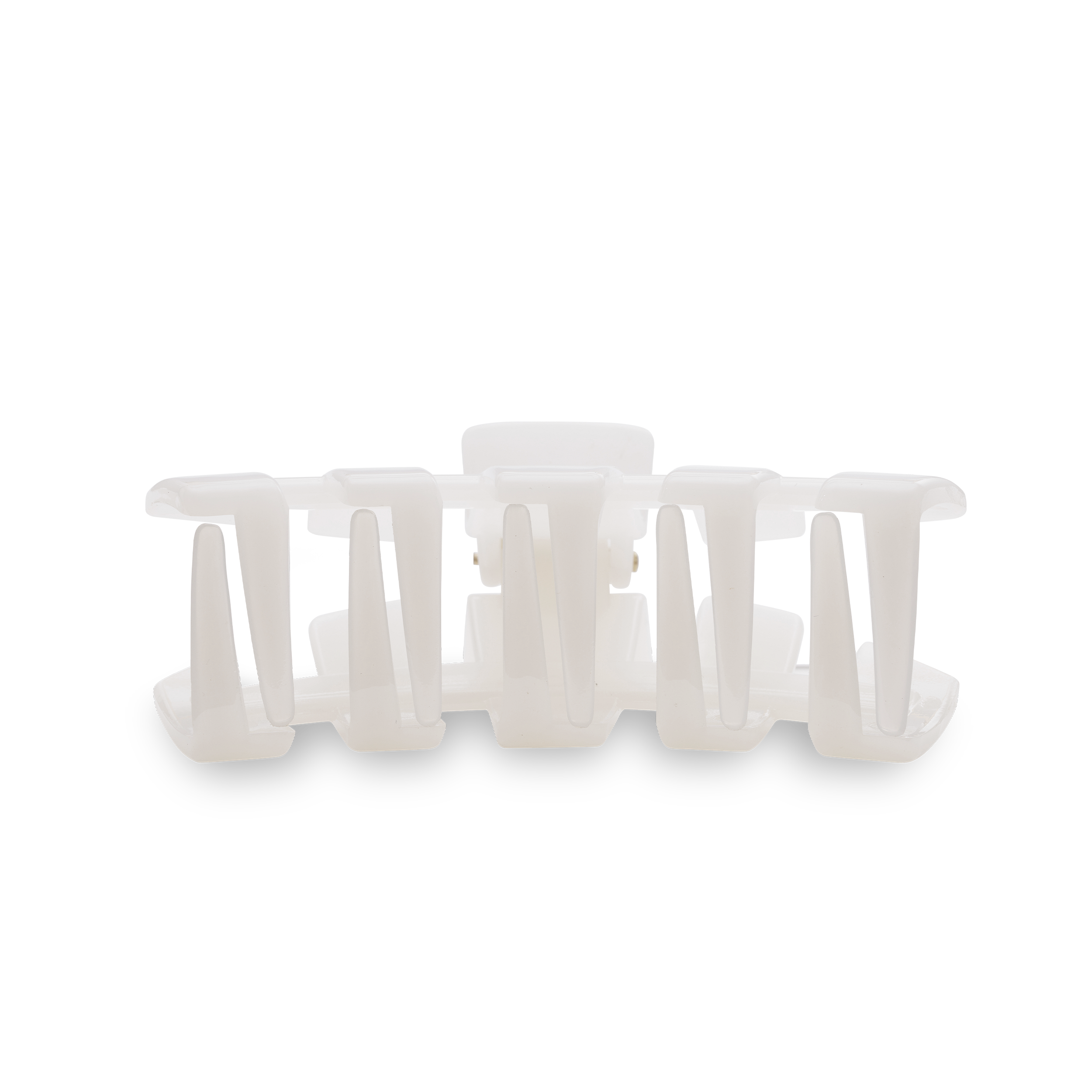 Classic Hair Clip | Medium | Coconut White