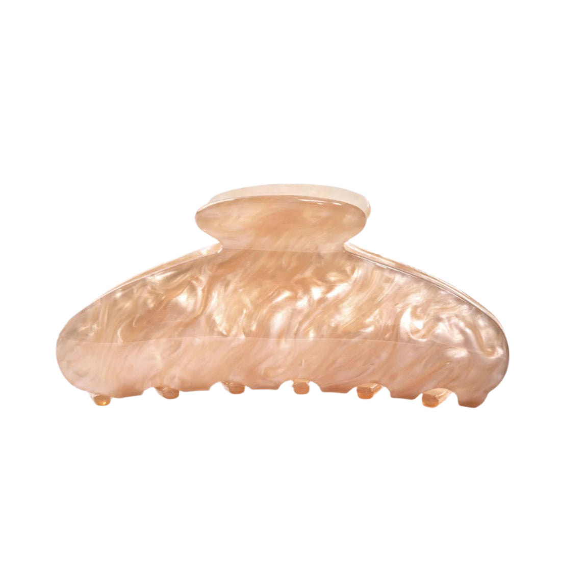 Eco-Friendly Marble Claw Clip - Blonde