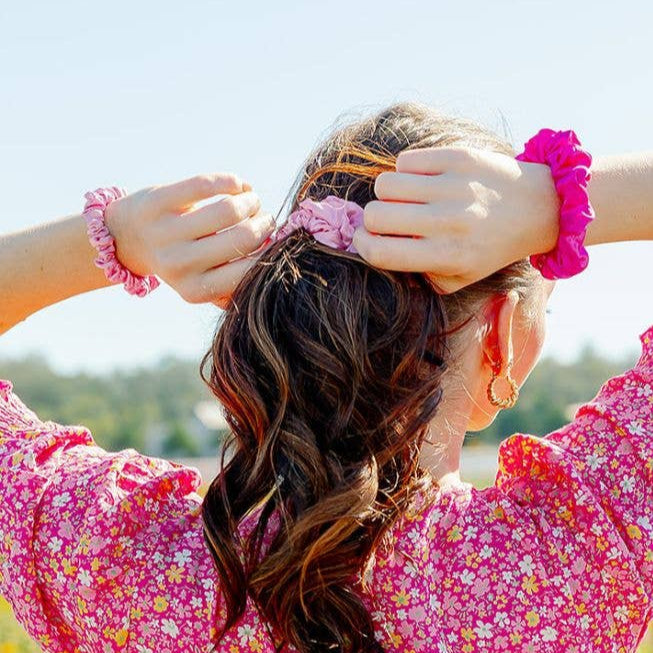 Silk Hair Scrunchie | Rose All Day