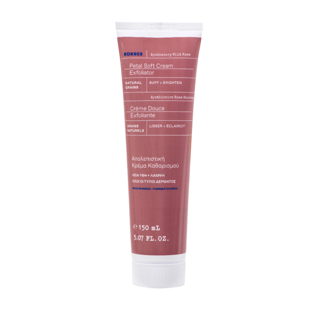 Apothecary Wild Rose Petal Soft Cream Exfoliator