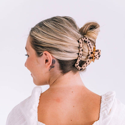 Open Hair Clip | Large | Blonde Tortoise
