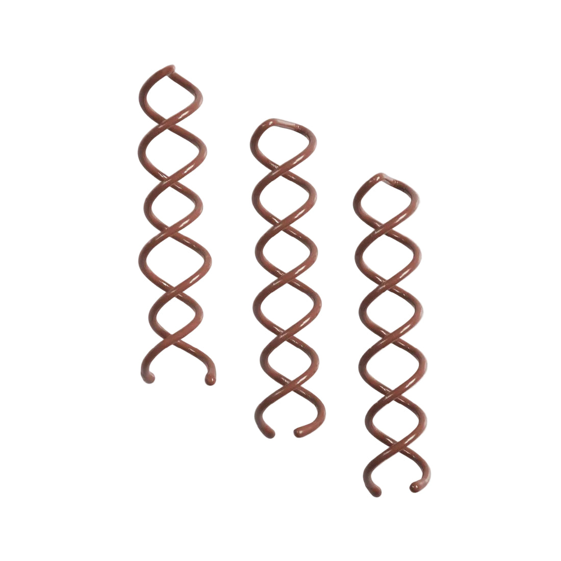 Bun Twist 3pc - Brown
