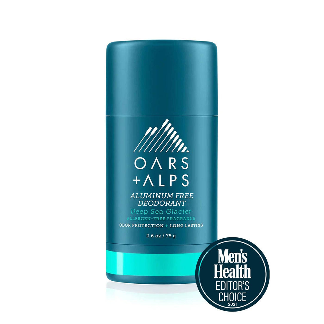 Men’s Aluminum Free Deodorant, Clear, Deep Sea Glacier