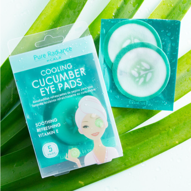 CALA Cooling Cucumber Eye Mask Patches Spa (Pack of 5)