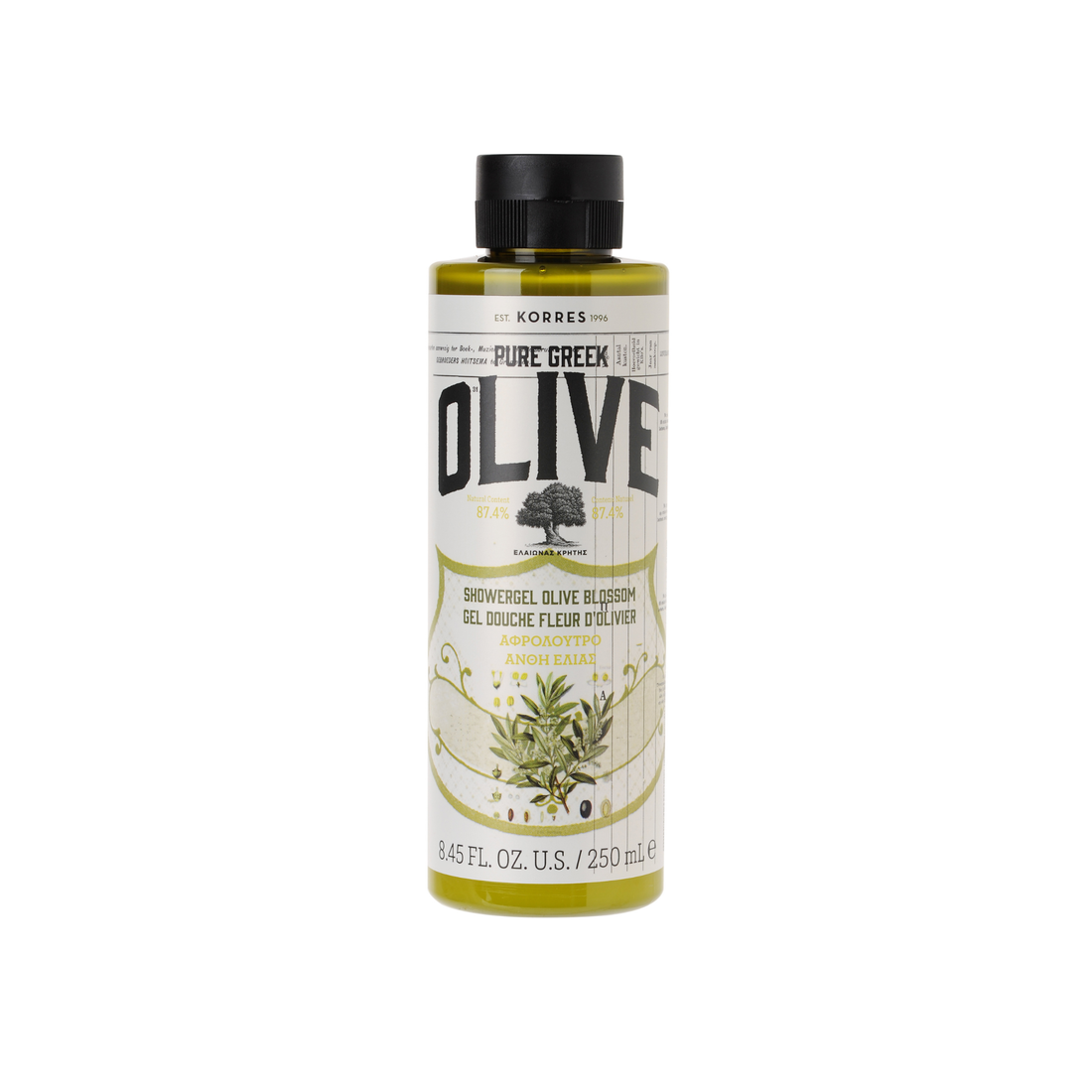 Pure Greek Olive Shower Gel