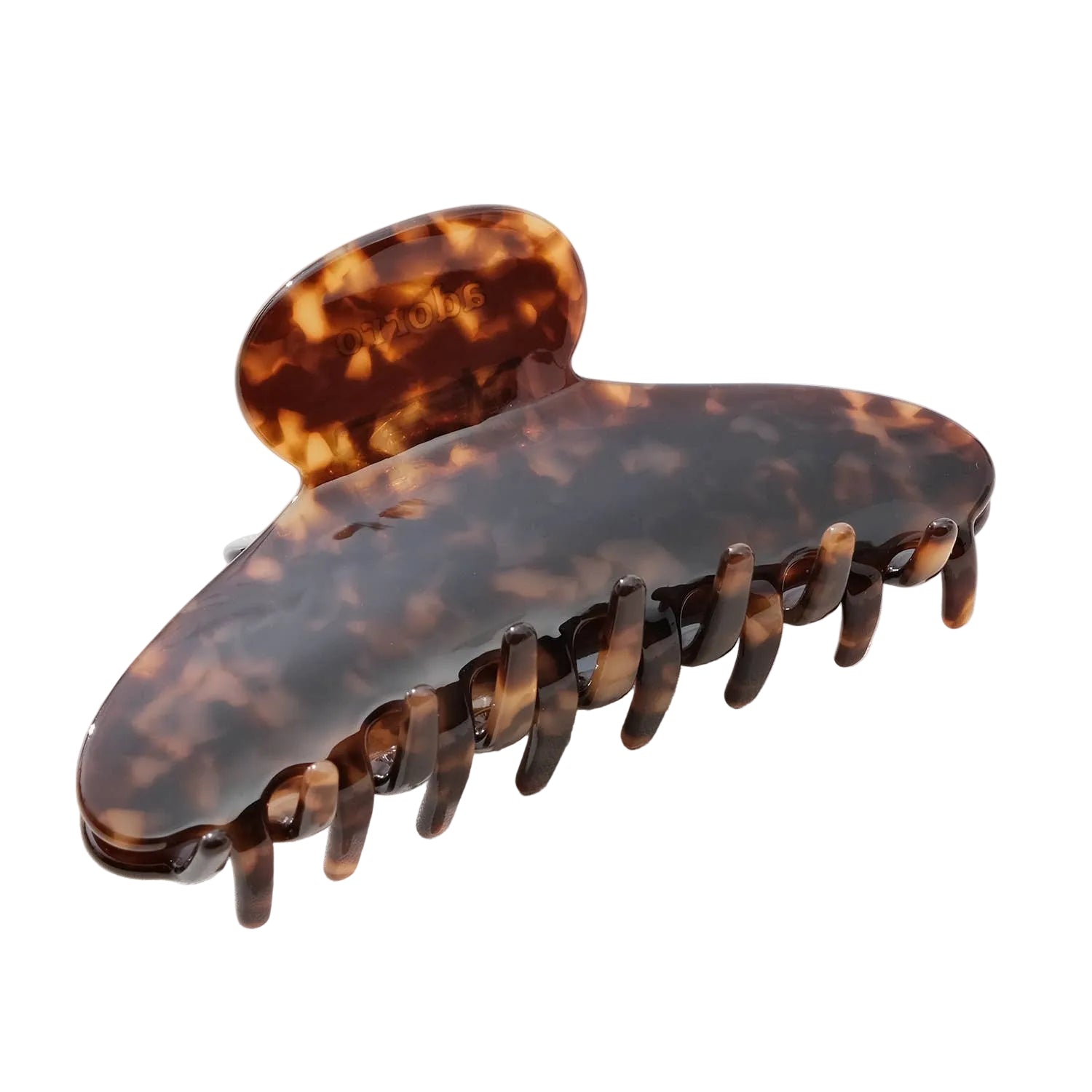 Luna Deep Tortoise Claw Clip