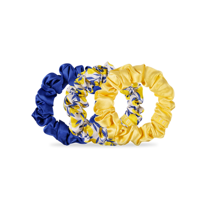 Silk Hair Scrunchie | Limoncello