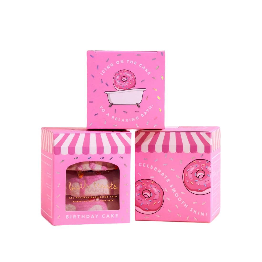 Birthday Cake Bath Treats