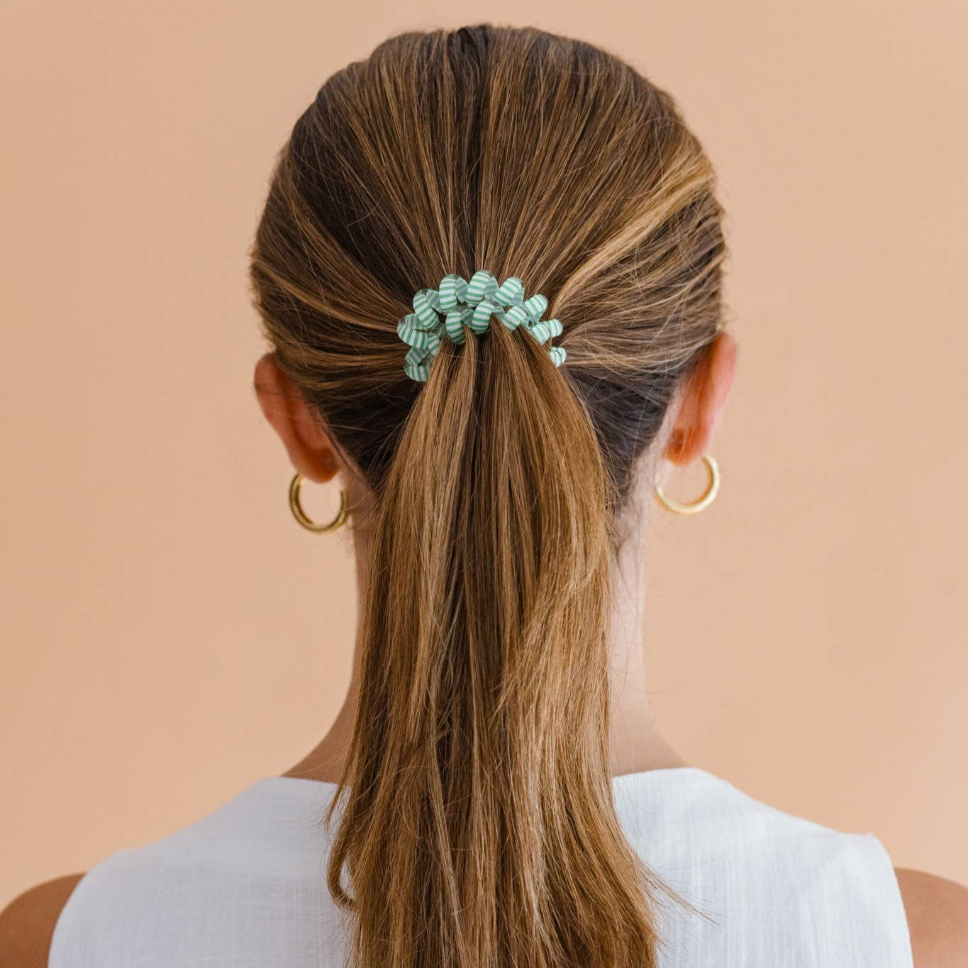 Spiral Hair Coil | Totally Turquoise