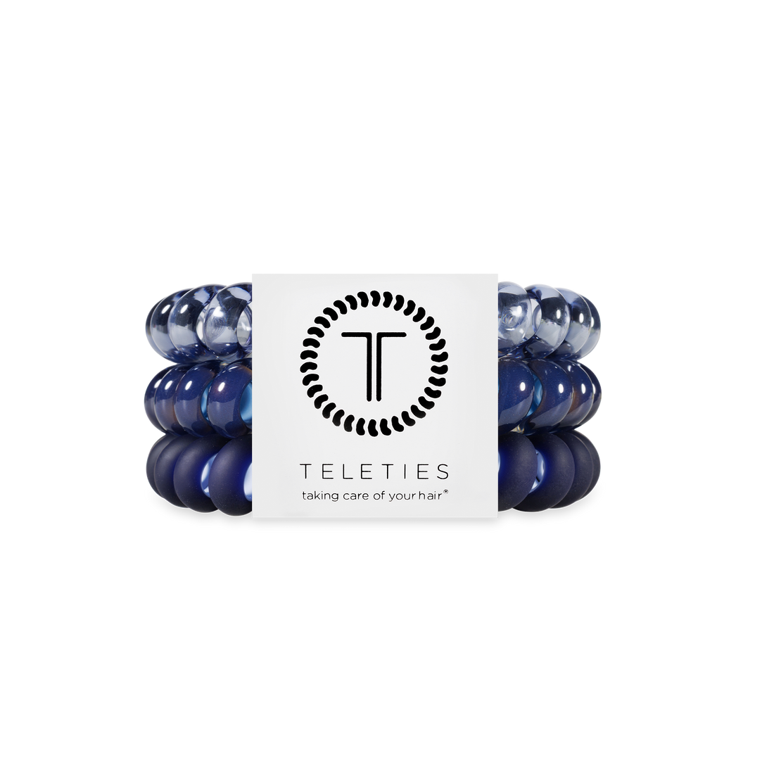 Spiral Hair Coils | Nightfall Navy
