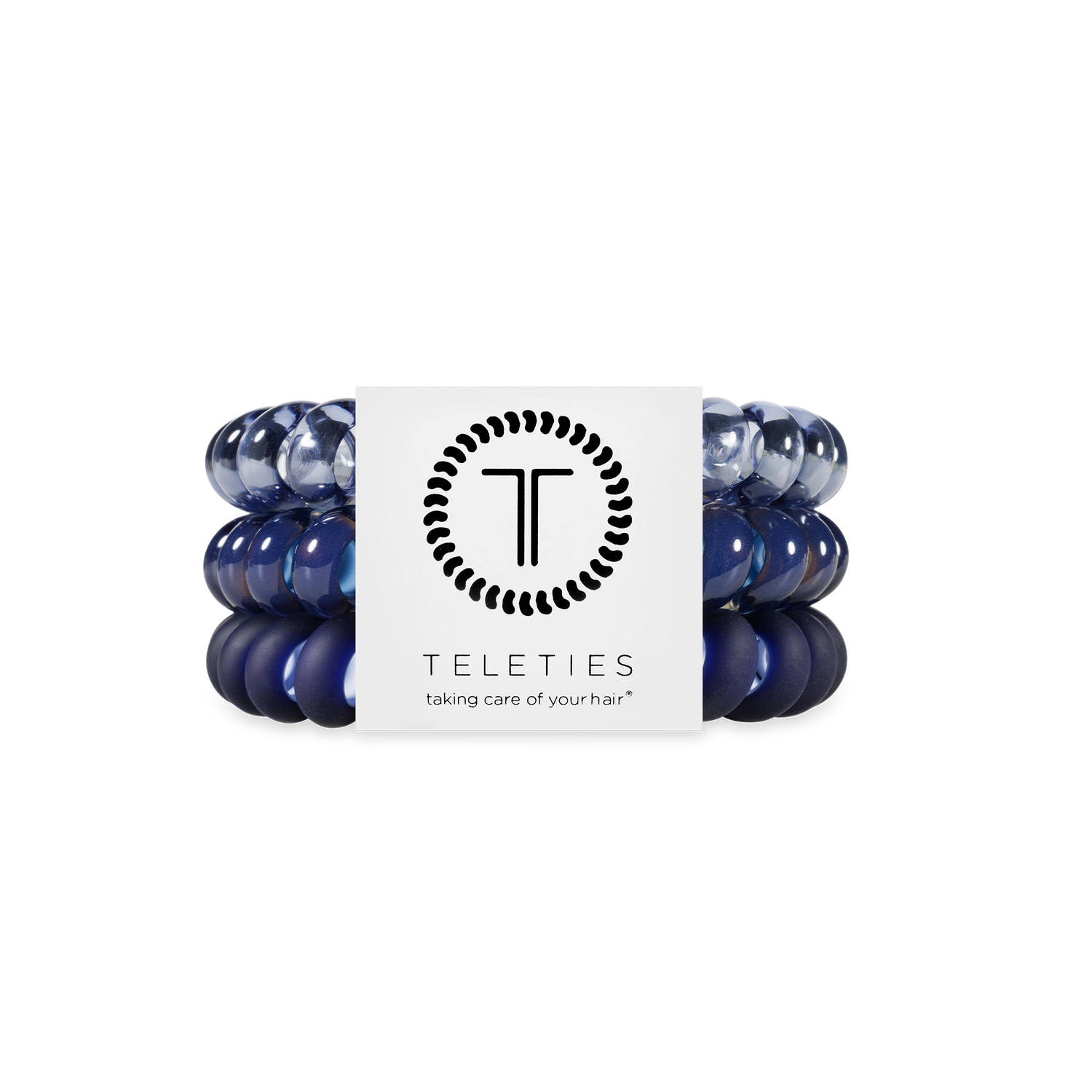 Spiral Hair Coils | Nightfall Navy