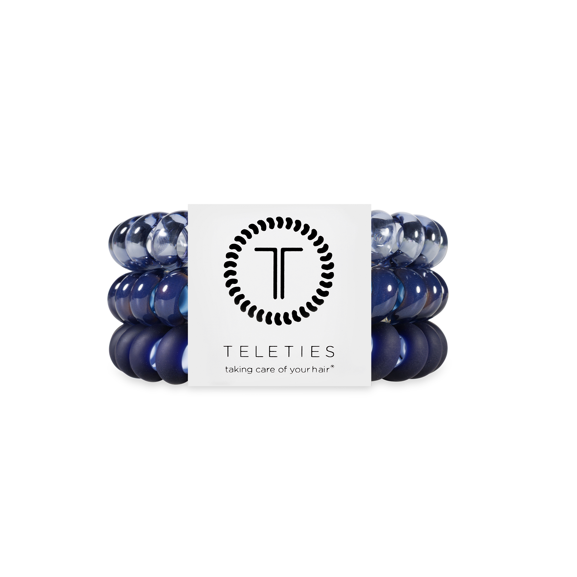 Spiral Hair Coils | Nightfall Navy