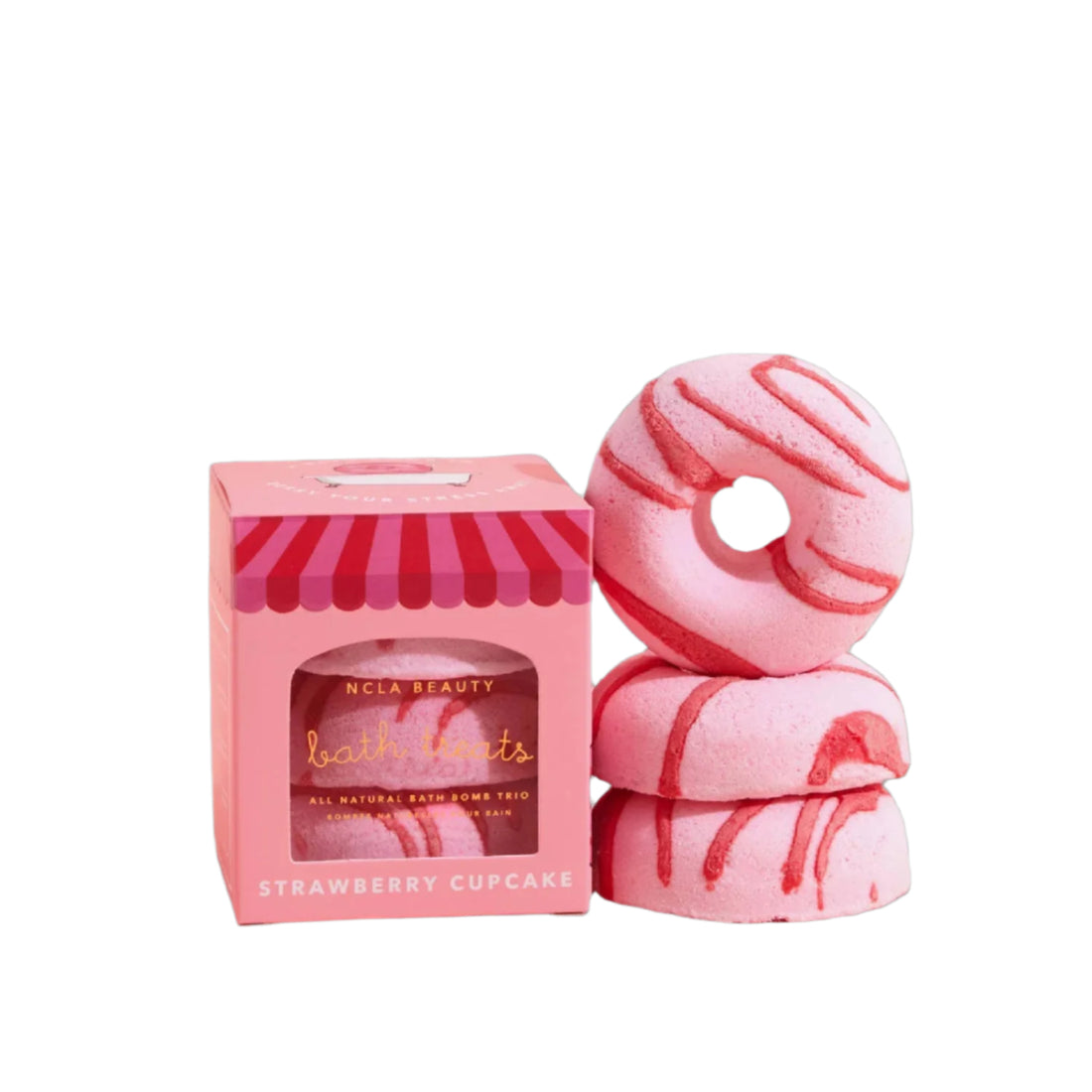 Strawberry Cupcake Bath Treats