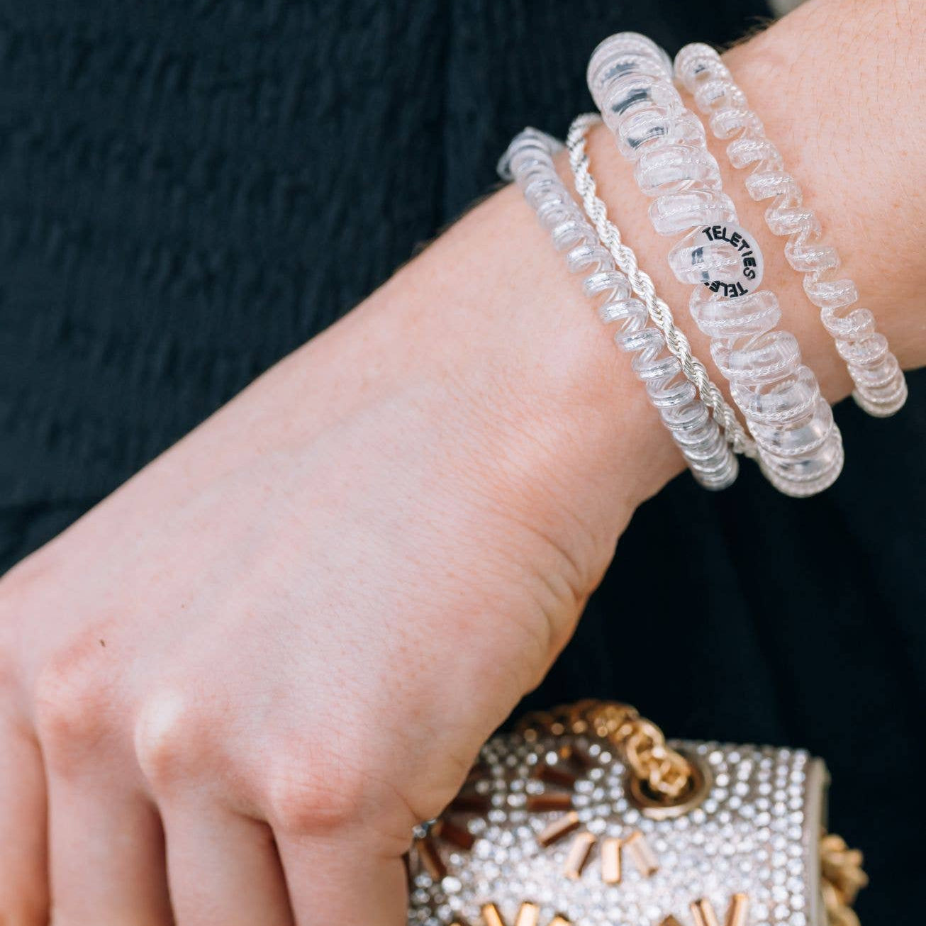 Spiral Hair Coils | Large | Silver Slay Hair Ties