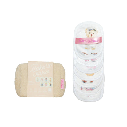 Teddy Bear 7-Day Gift Set &amp; Plush Cosmetic Bag