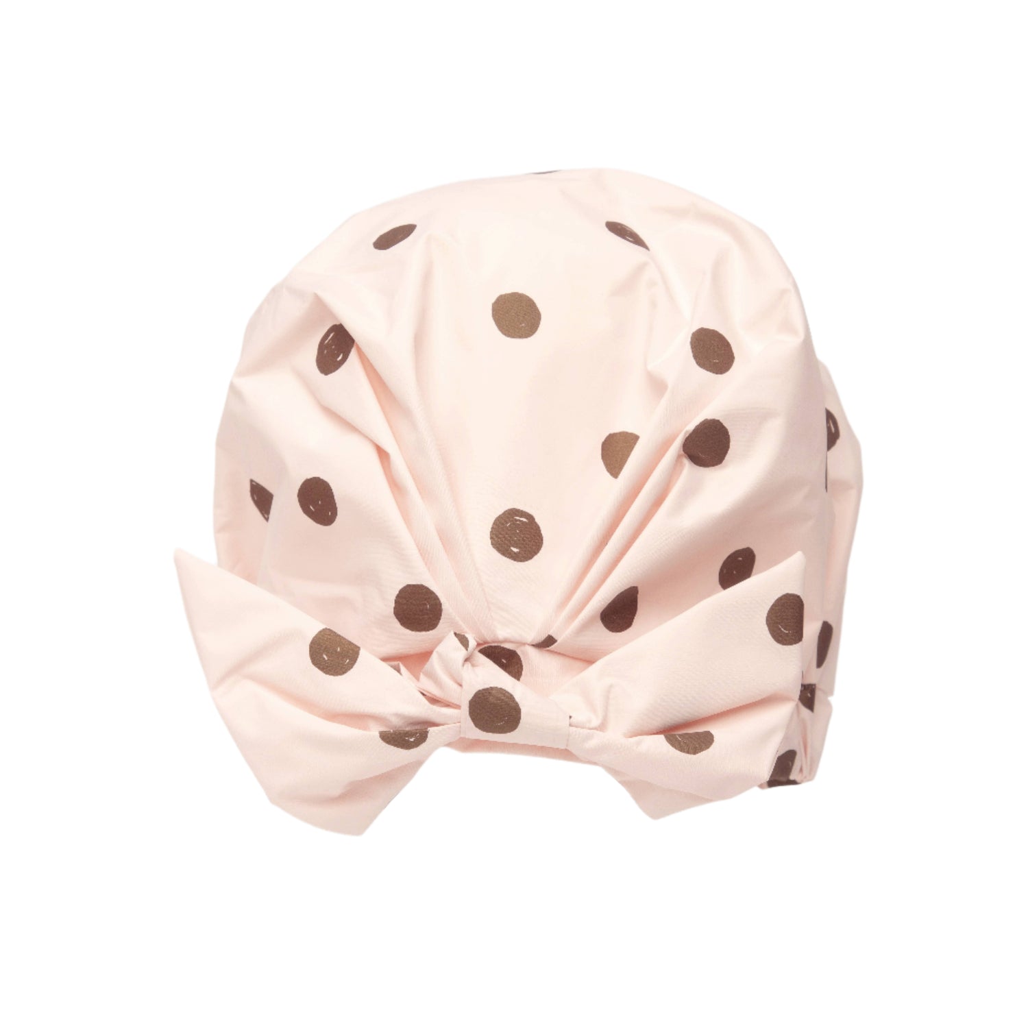 Luxury Shower Cap - Blush Dot
