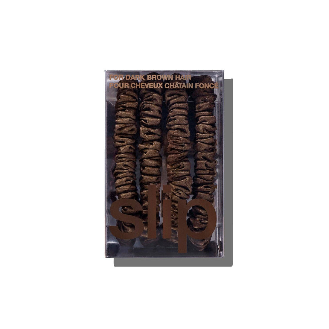 Back to Basics Dark Brown Skinny Scrunchies