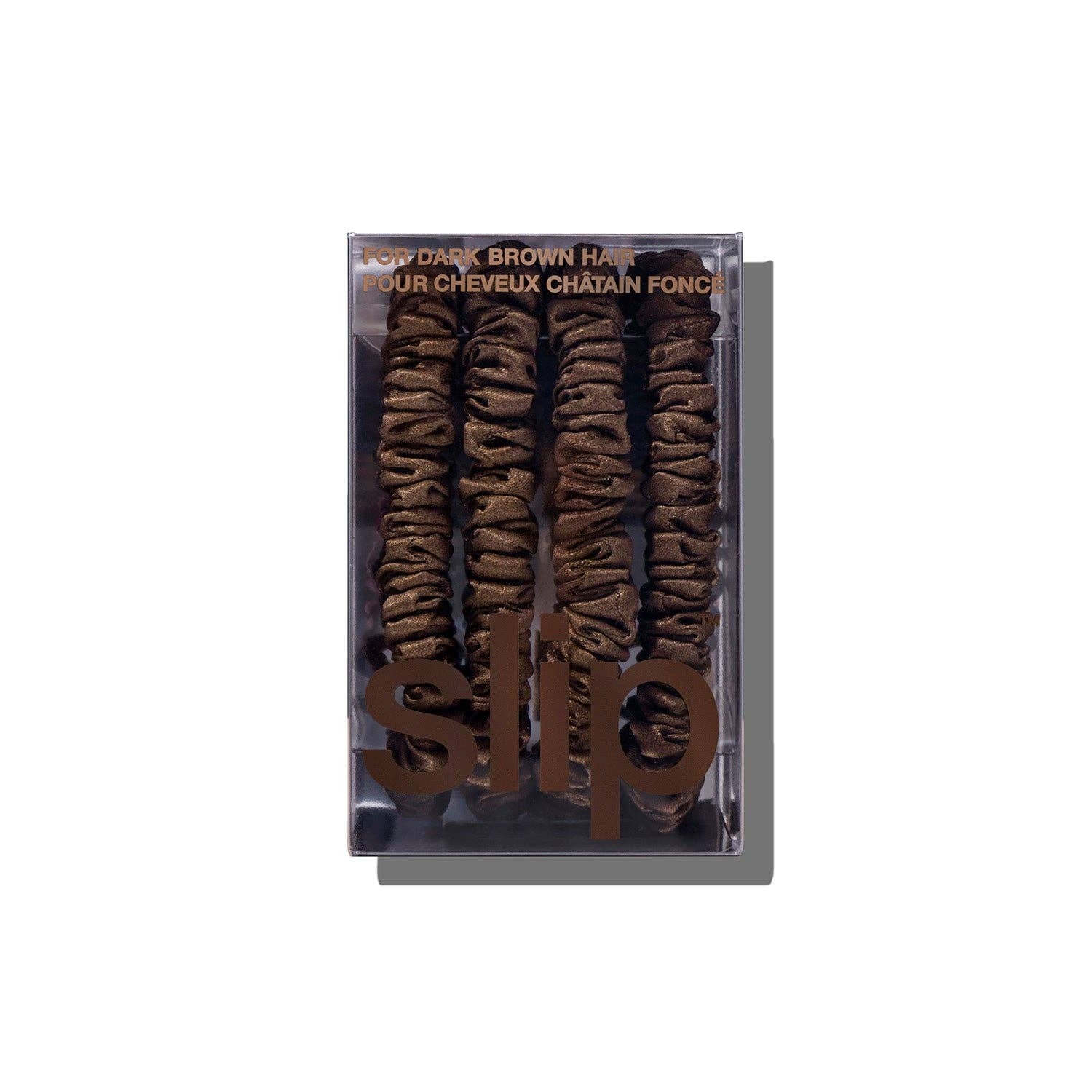 Back to Basics Dark Brown Skinny Scrunchies