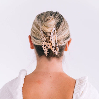 Open Hair Clip | Large | Blonde Tortoise