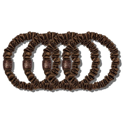 Back to Basics Dark Brown Skinny Scrunchies
