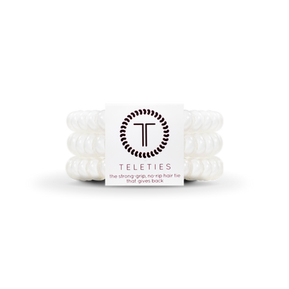 Spiral Hair Coils | Coconut White