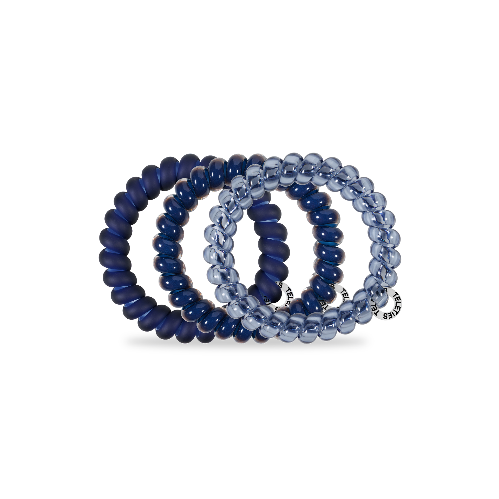 Spiral Hair Coils | Nightfall Navy