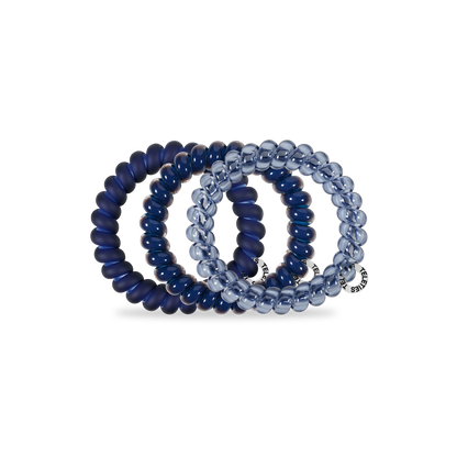 Spiral Hair Coils | Nightfall Navy