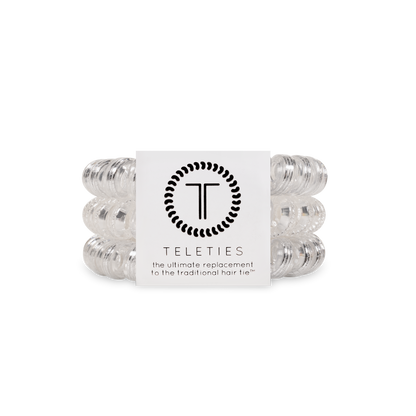 Spiral Hair Coils | Large | Silver Slay Hair Ties