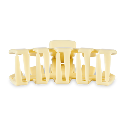 Classic Hair Clip | Large | Butter Yellow