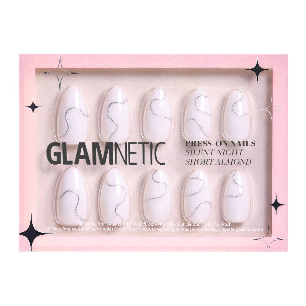 Silent Night Press-On Nails