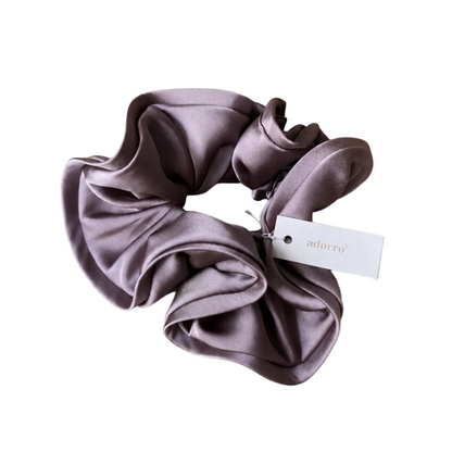 Neutral Mega Satin Scrunchie