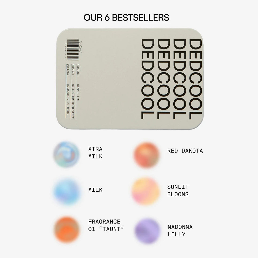 Bestsellers Sample Tin