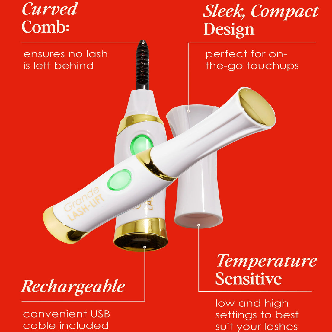 Grande LASH-LIFT Heated Lash Curler