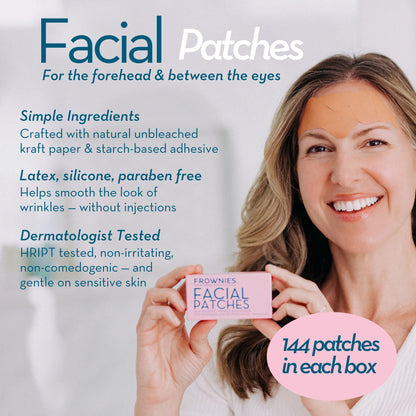 Forehead &amp; Between the Eyes Facial Patches