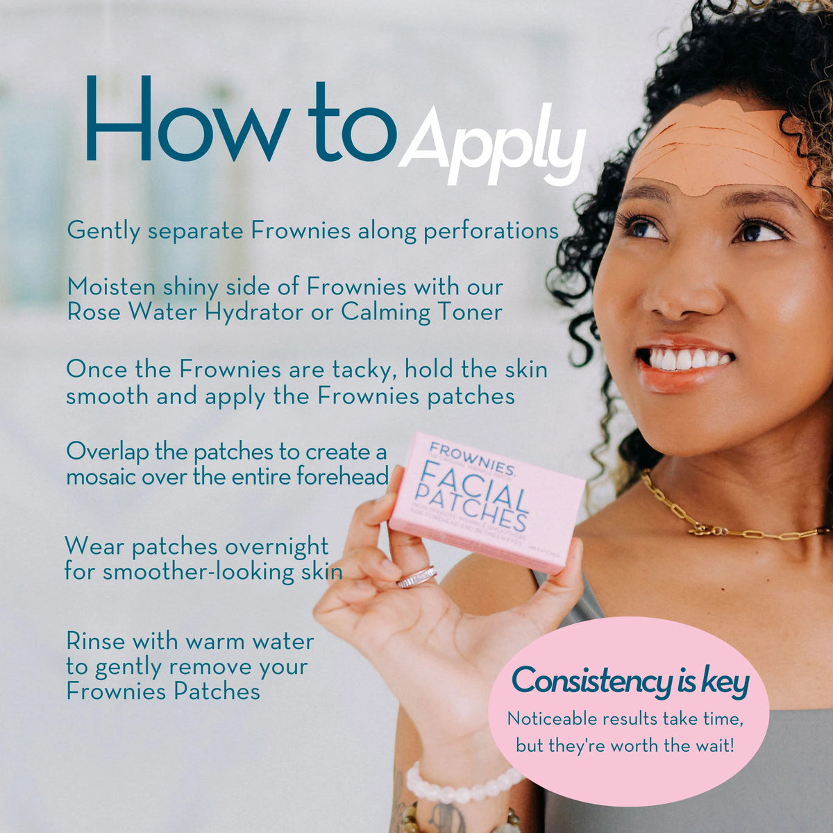 Forehead &amp; Between the Eyes Facial Patches