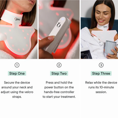 Neck &amp; Décolletage LED System Red Light Neck &amp; Chest Mask