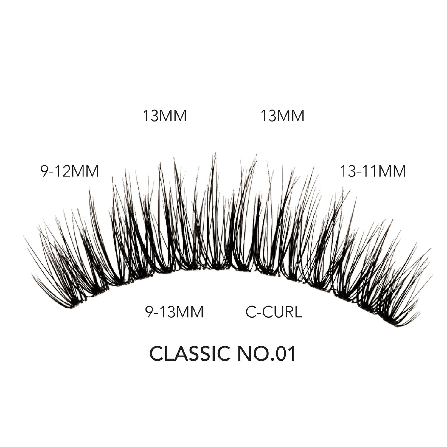 3 Pack Lash Set - Black