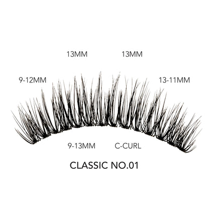 3 Pack Lash Set - Black