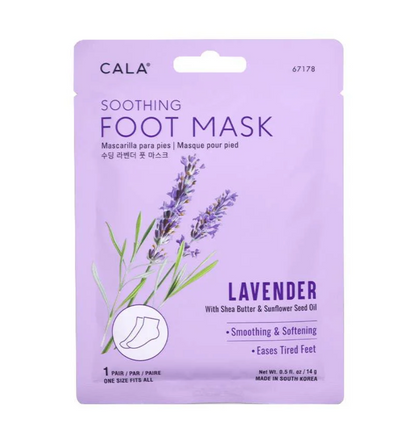 CALA Tea Tree and Lavender Foot Mask Treatment