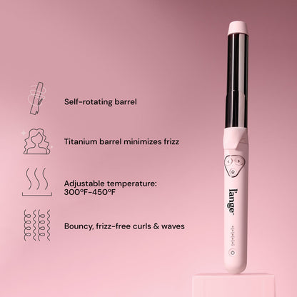 Le Pirouette Titanium Rotating Curling Iron