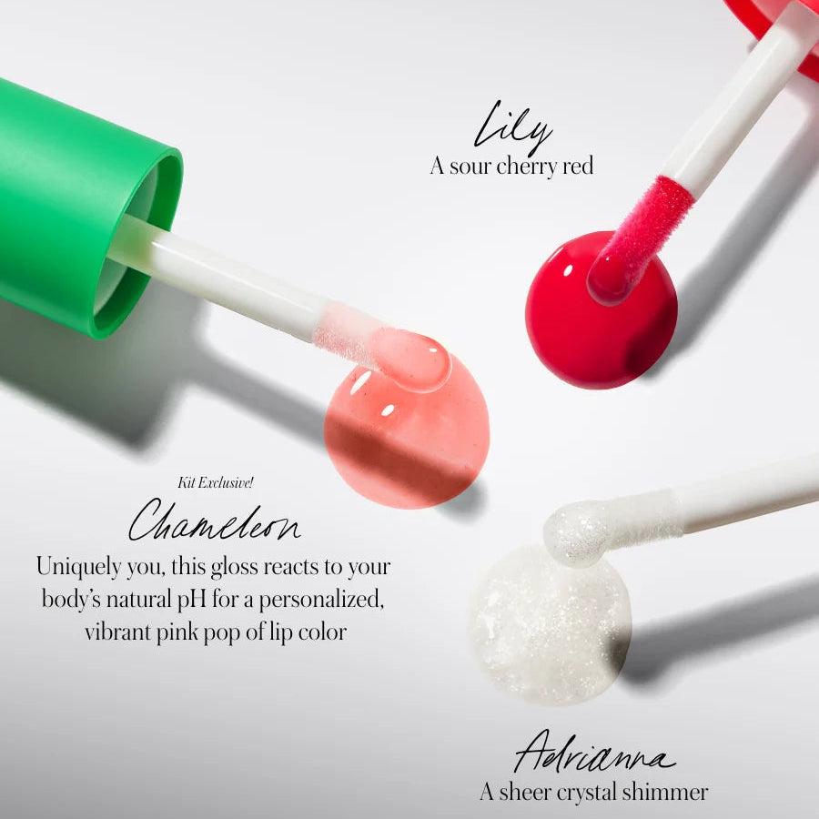 The Mini Lip Oil Trio | $50 VALUE