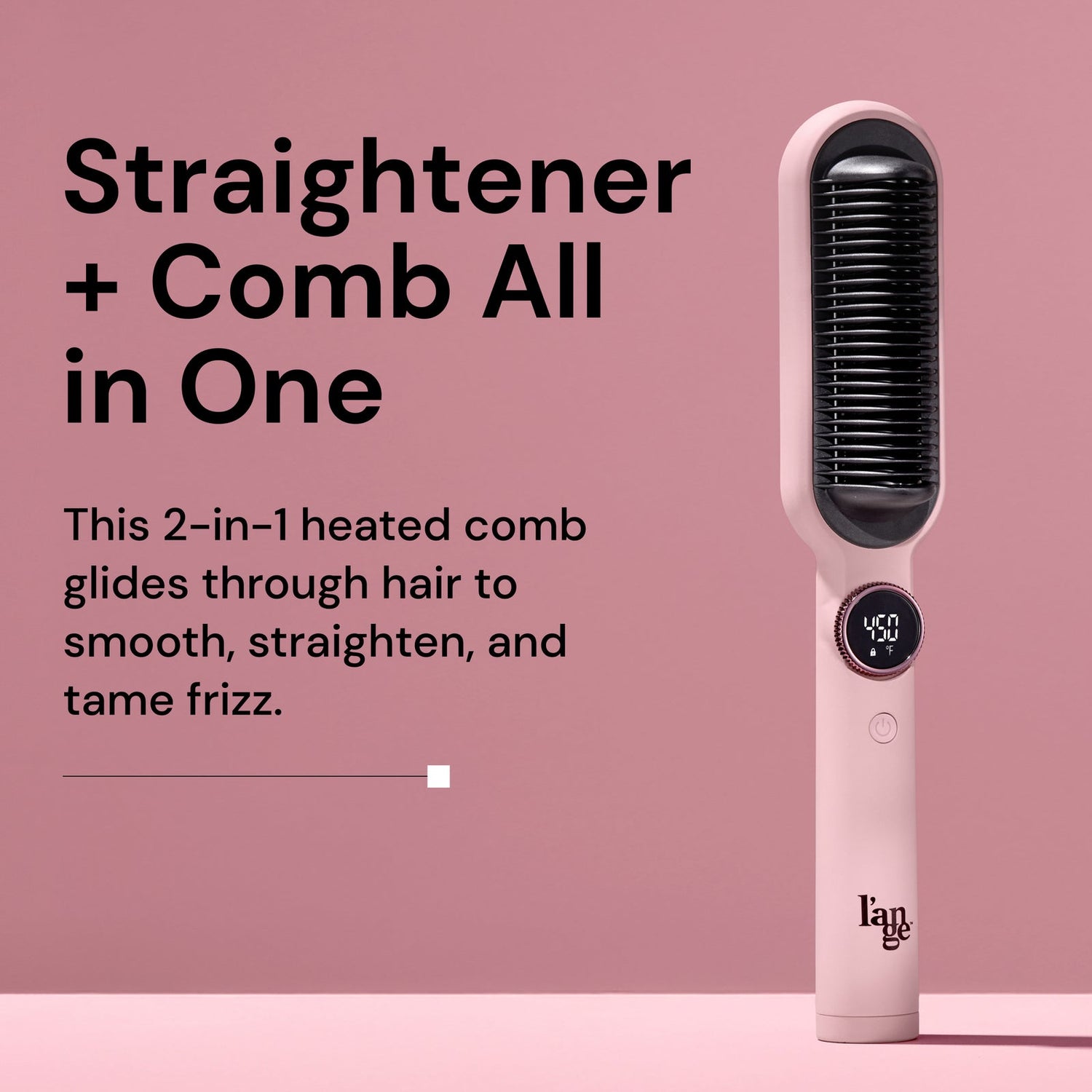 Smooth-It 2-in-1 Digital Straightening Comb