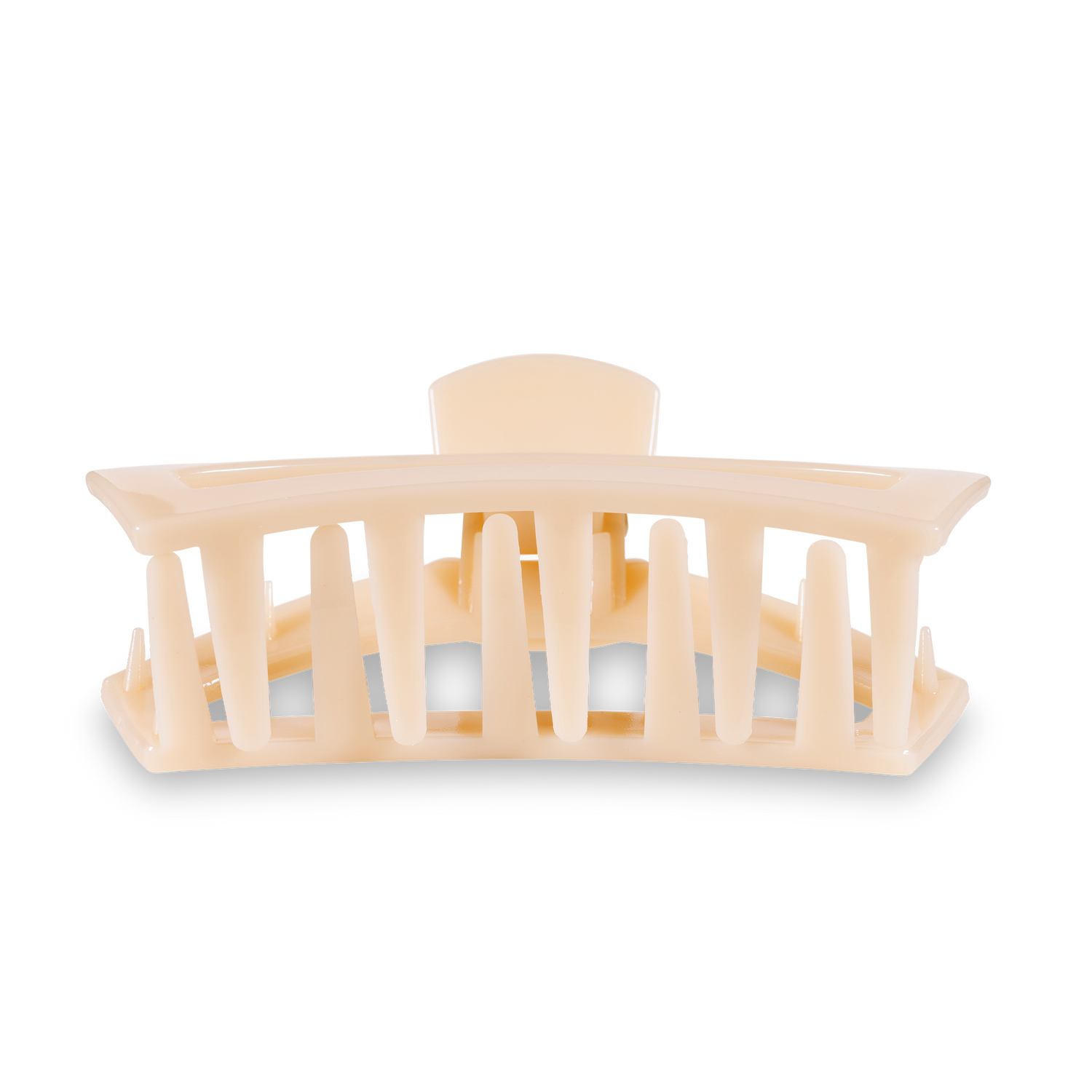 Open Hair Clip | Large | Almond Beige
