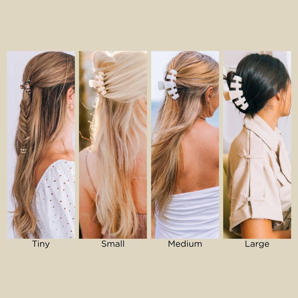 Classic Hair Clip | Blonde Tortoise