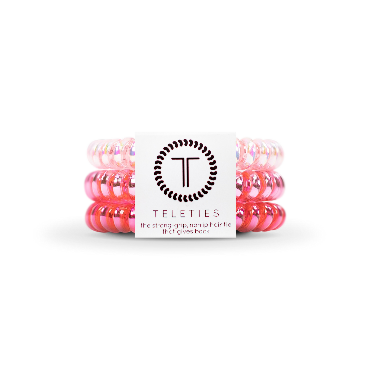 Spiral Hair Coils | Think Pink