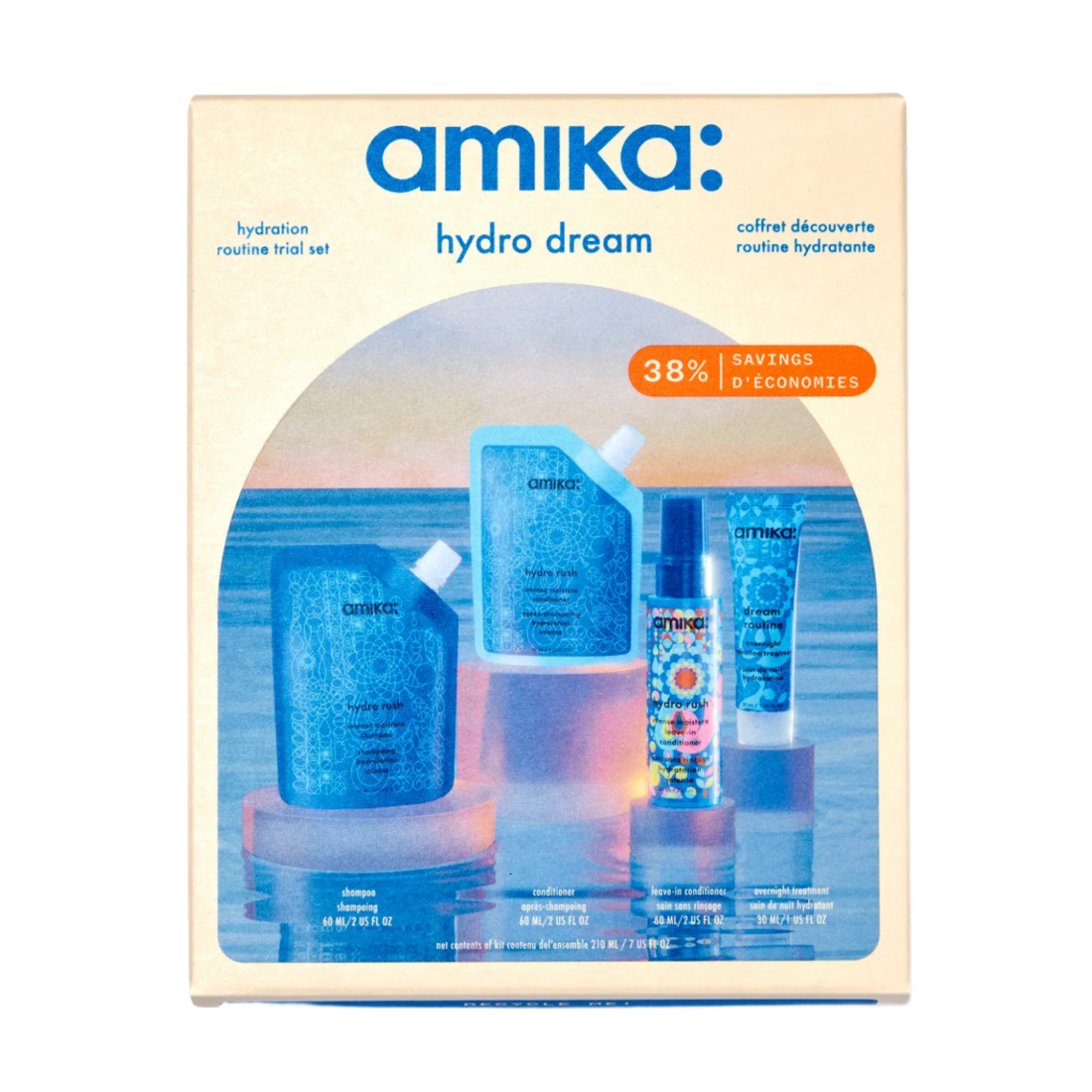 Hydro Dream Hydration Routine Trial Set